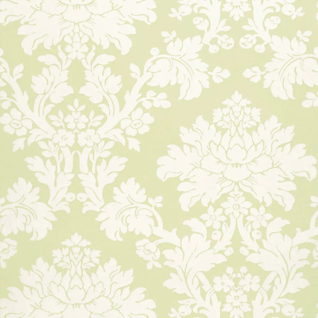 Tierni Damask - Celery Wallpapers