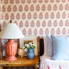Rajasthan Paisley Jewel Room Setting | Schumacher Wallpaper