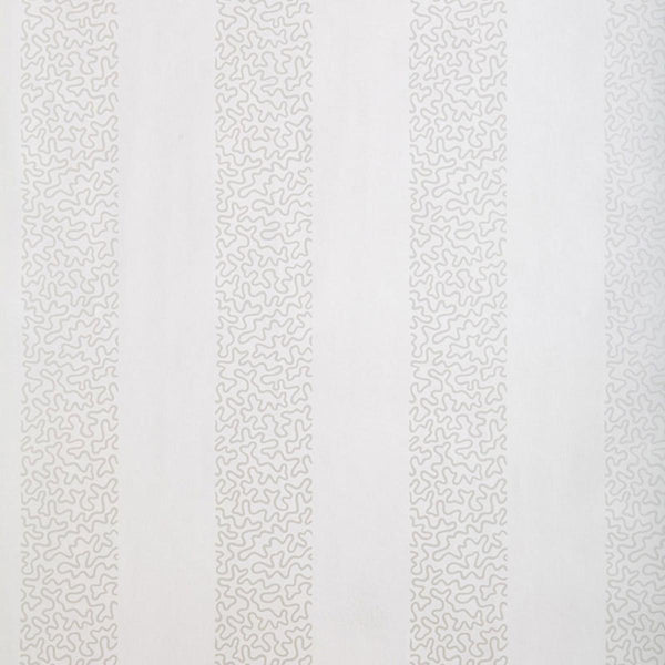 Beekman Stripe - Pearl Wallcovering | Schumacher