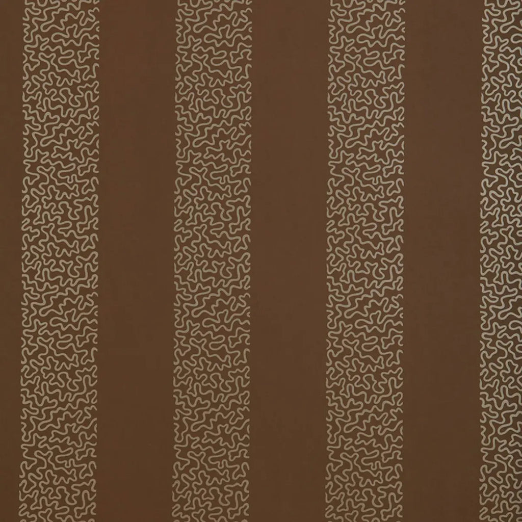 Beekman Stripe - Truffle Wallpapers