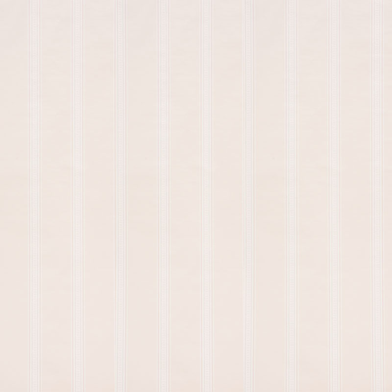 Lorraine Stripe Blush Room Setting | Schumacher Wallpaper