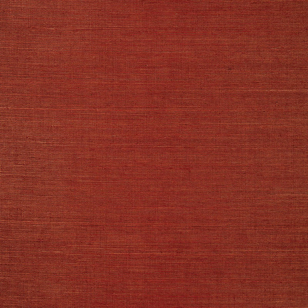 Haruki Sisal Grasscloth - Rust Wallcoverings | Schumacher