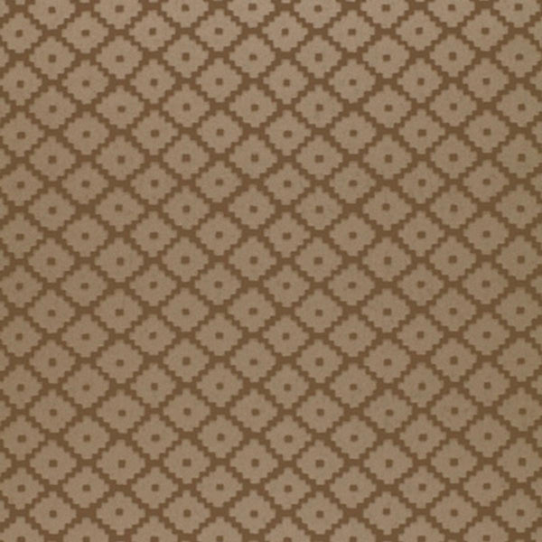 Ziggurat - Mink Wallcovering | Schumacher