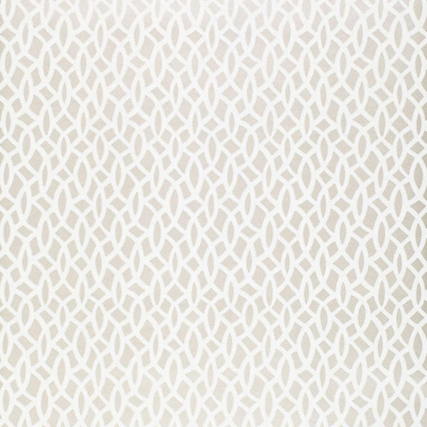 Chain Link - Silver Wallcovering | Schumacher