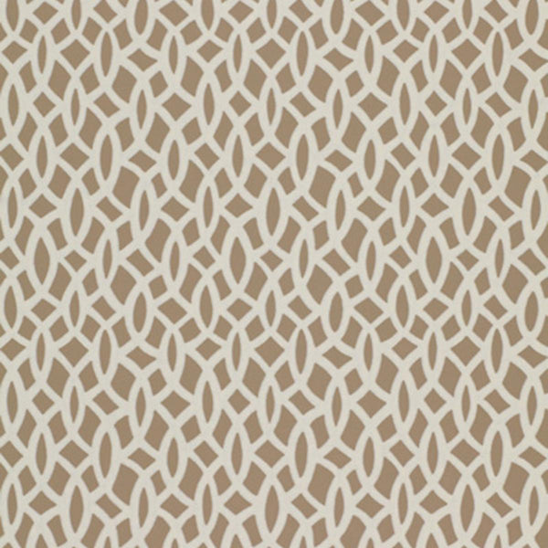 Chain Link - Flax Wallcovering | Schumacher