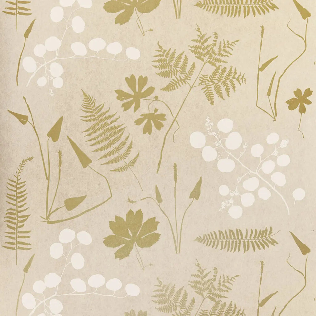 Modern Botanical - Parchment Wallpapers