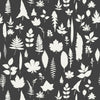 Leaves - Graphite Wallpapers