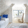 A-Twitter Winter Room Setting | Schumacher Wallpaper