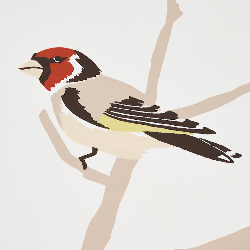 A-Twitter Summer Room Setting | Schumacher Wallpaper