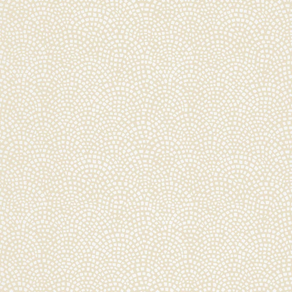 Mosaic - Bone Wallcovering | Schumacher