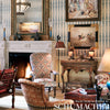 Fern Tree Sky Room Setting | Schumacher Wallpaper