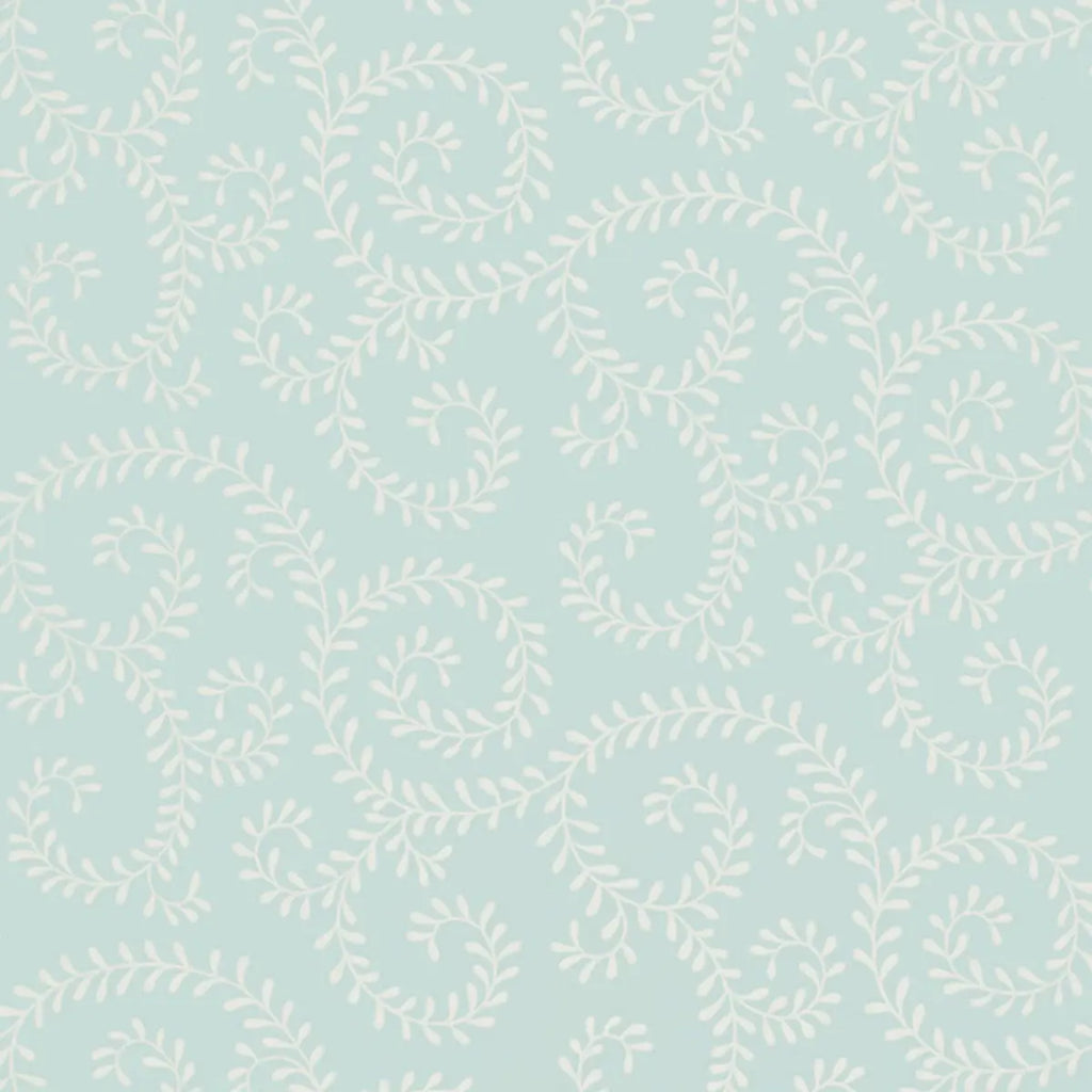 Leafy Scroll - Sky Wallpapers