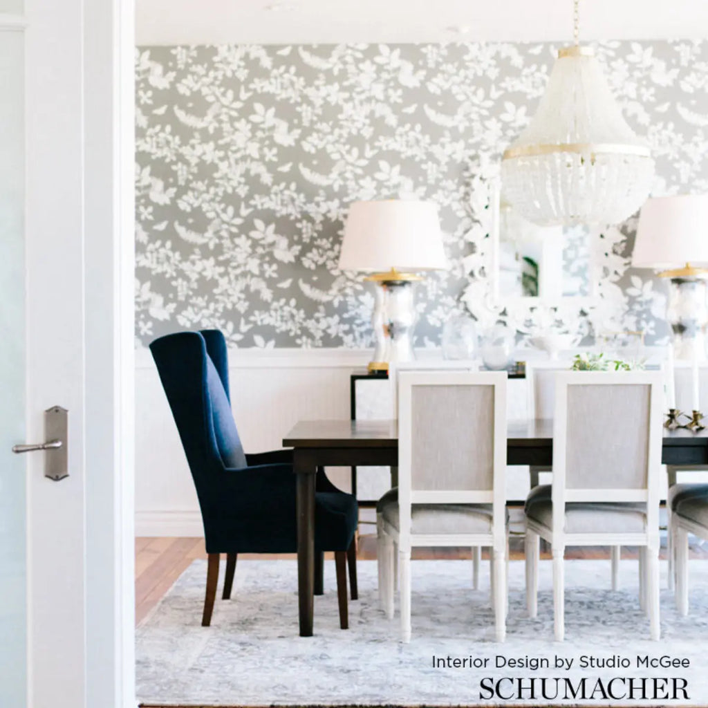 Shadow Vine - Charcoal Wallpapers