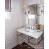 Spherica Parchment Room Setting | Schumacher Wallpaper