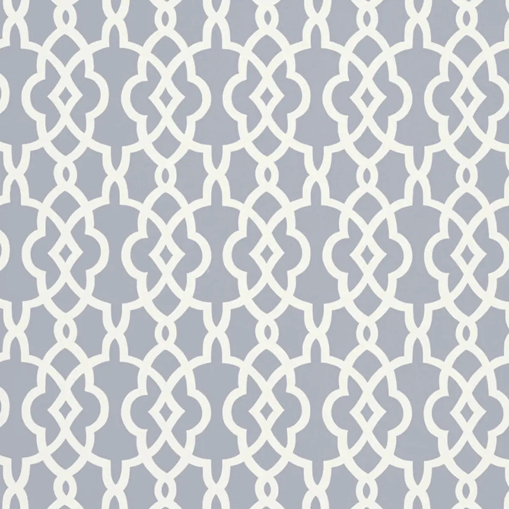 Summer Palace Fret - Wisteria Wallpapers