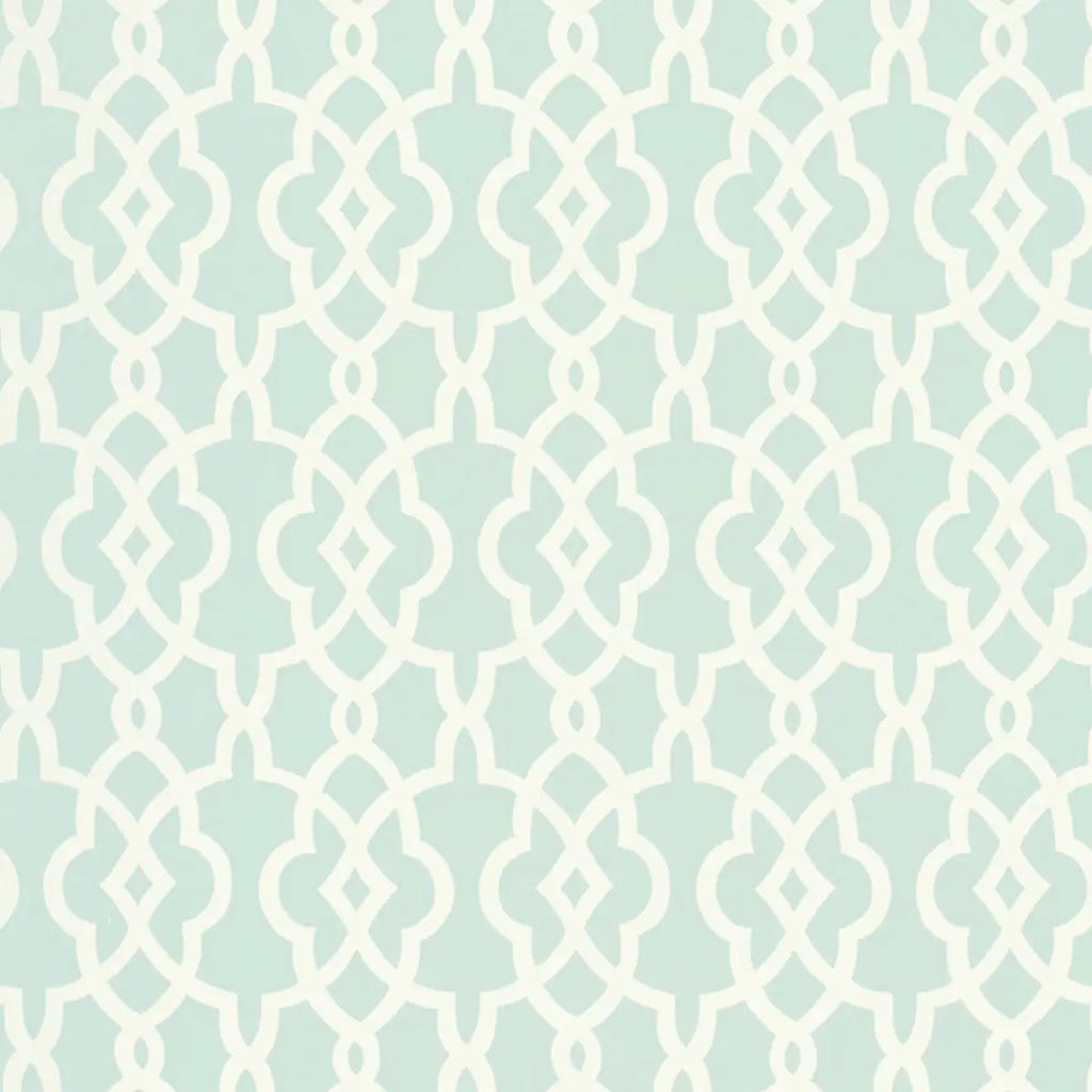 Summer Palace Fret - Mineral Wallpapers