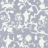 Shantung Silhouette Print Wisteria