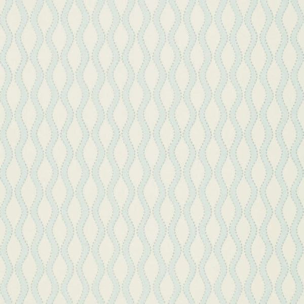 Ribbon Wave - Ivory Wallcovering | Schumacher