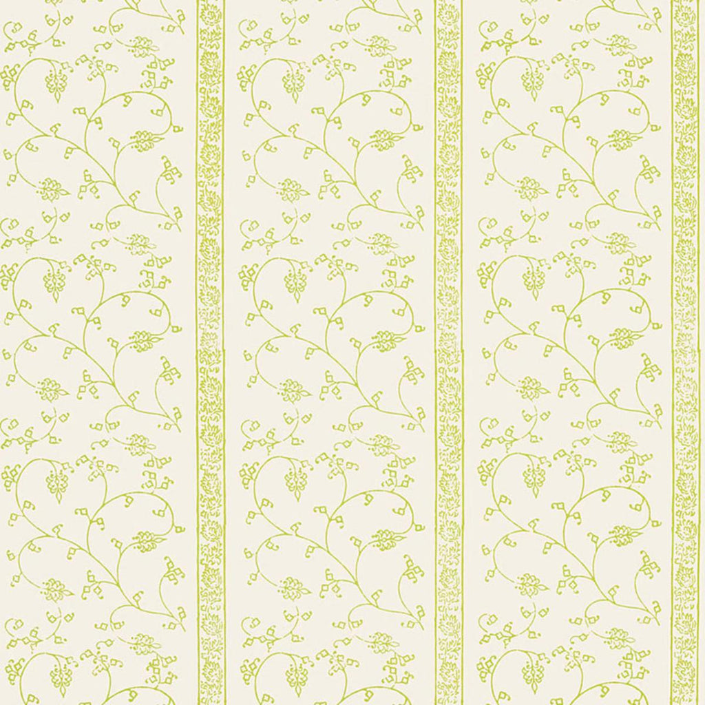 Schumacher Khanpur Vine Pear Wallpaper by Schumacher