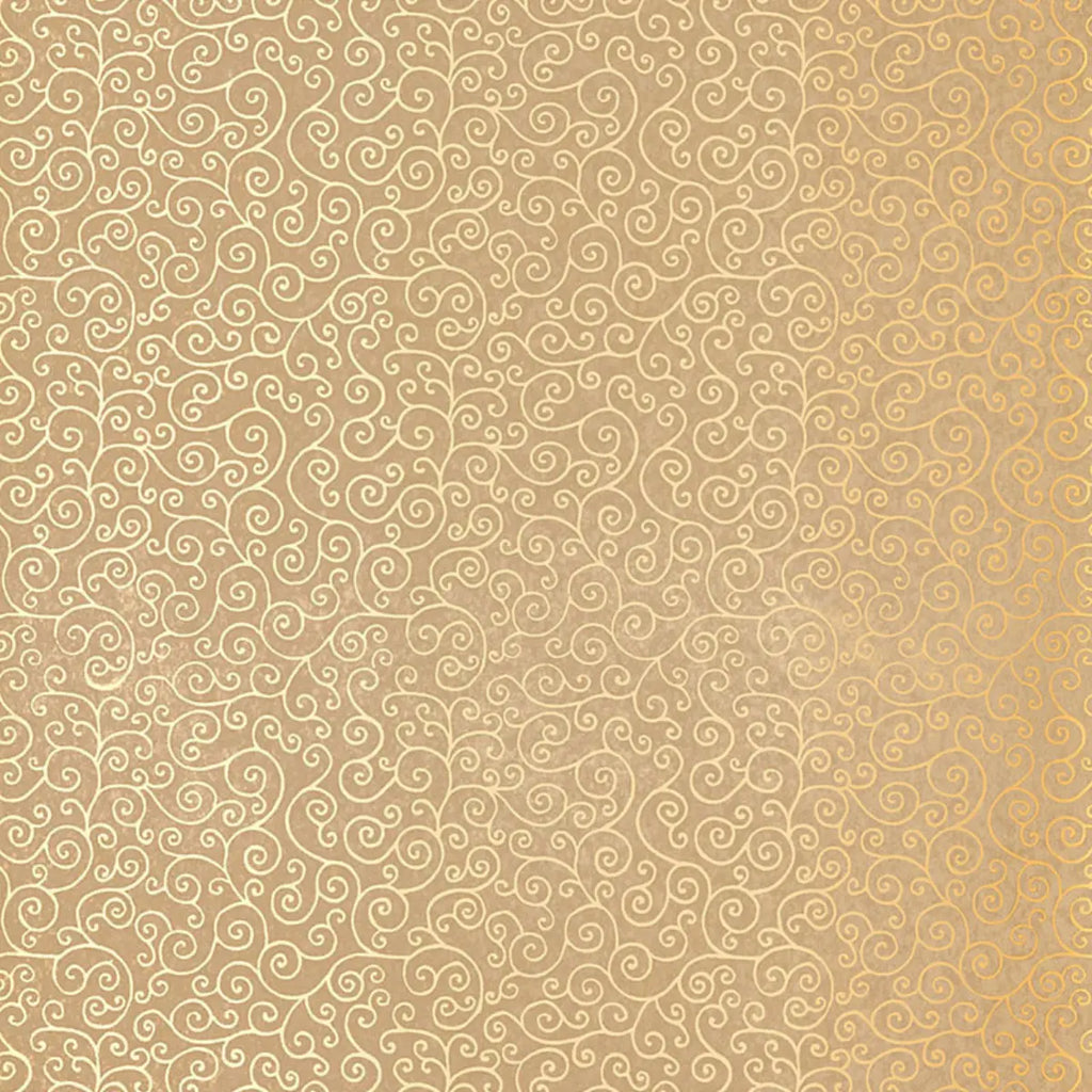 Sangar Scroll - Gilt Wallpapers