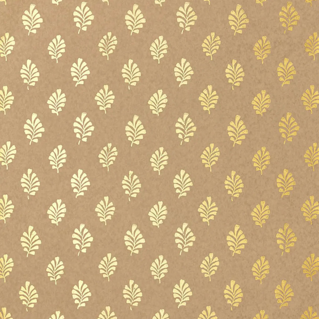 Bakara Leaf - Gilt Wallpapers