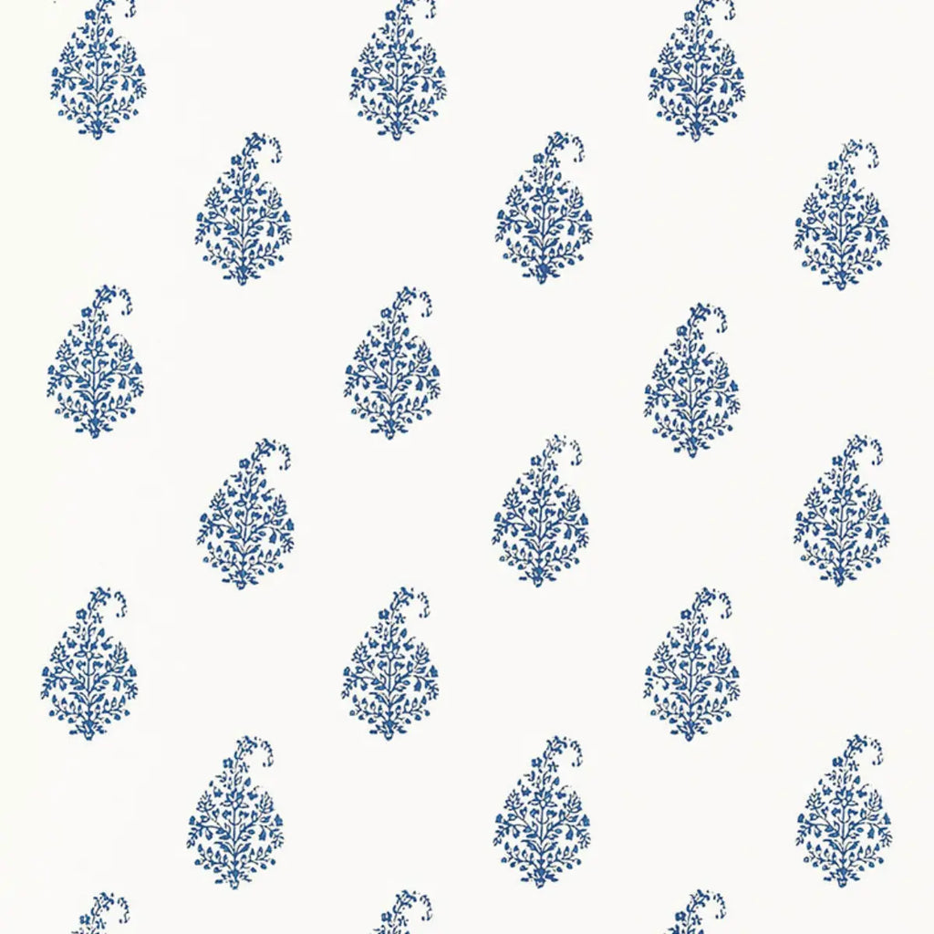 Kerala Paisley - Delft Wallpapers