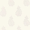 Madras Paisley - Oyster Wallpapers