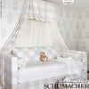 Askandra Flower Oyster Room Setting | Schumacher Wallpaper