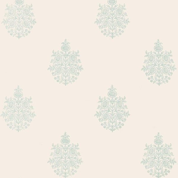 Asara Flower - Ivory Wallcovering | Schumacher