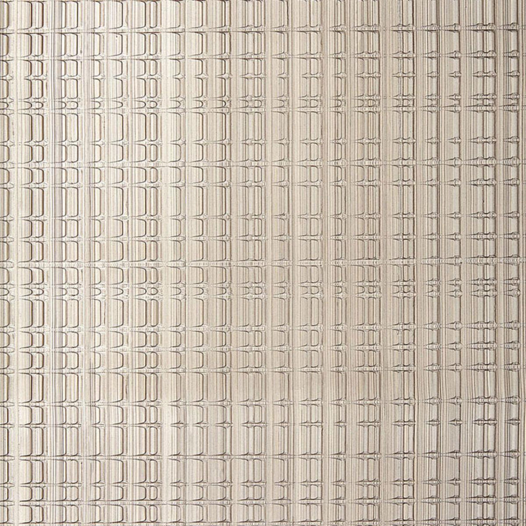 Urban Stripe Zinc | Schumacher Wallpaper
