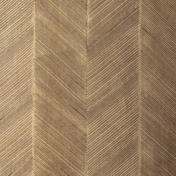 Chevron Texture - Sable Wallcoverings Natural Wallcovering | Schumacher