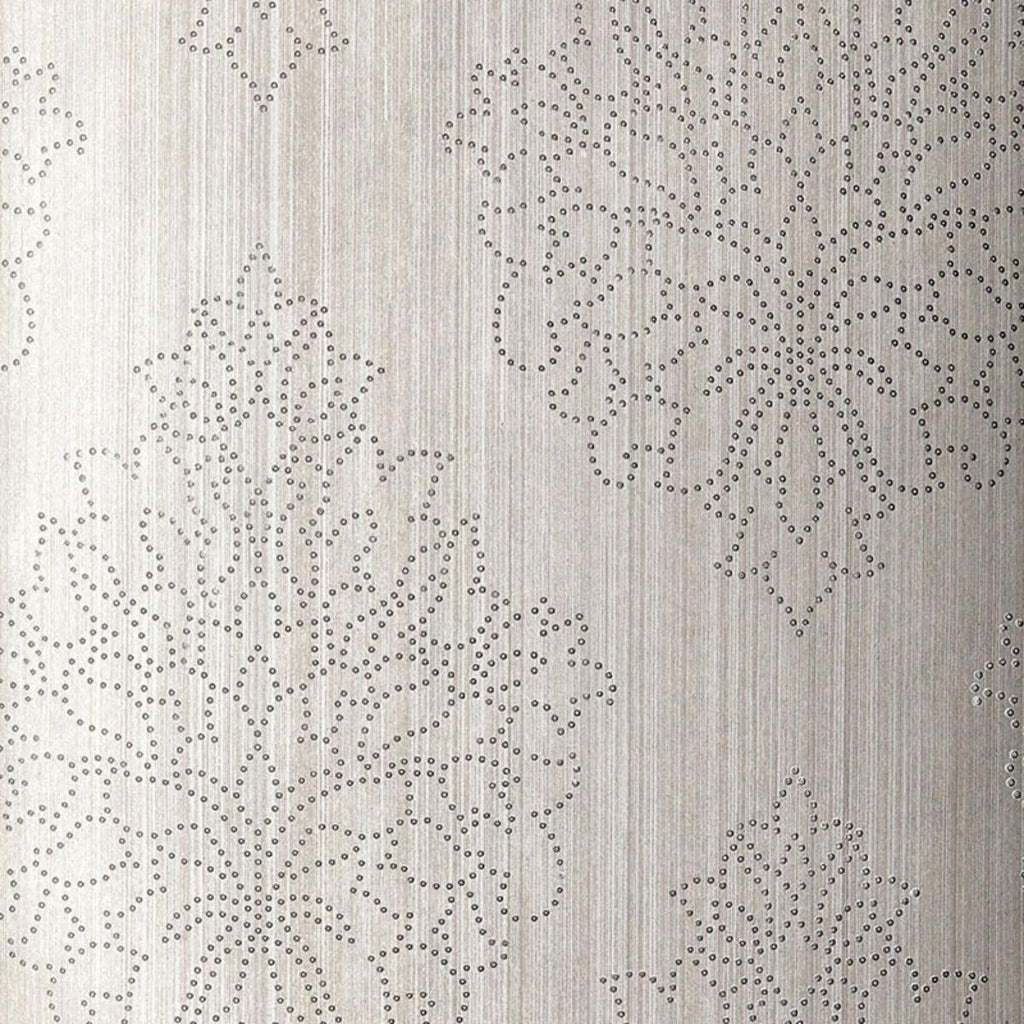 Beaded Damask Zinc