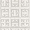 Greek Key Sisal Silver