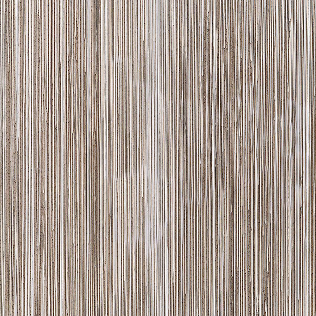 Metallic Strie Silvered Taupe | Schumacher Wallpaper