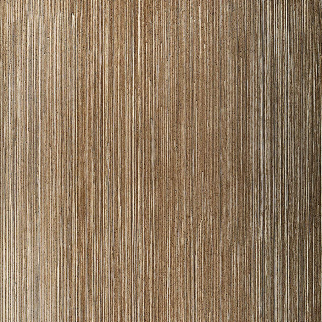 Metallic Strie Sable | Schumacher Wallpaper