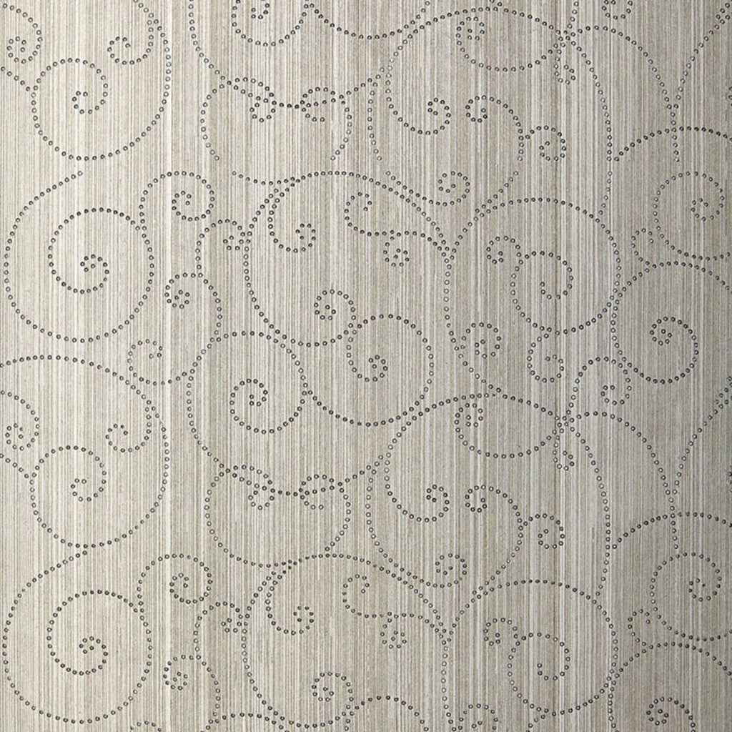 Beaded Scroll Pewter