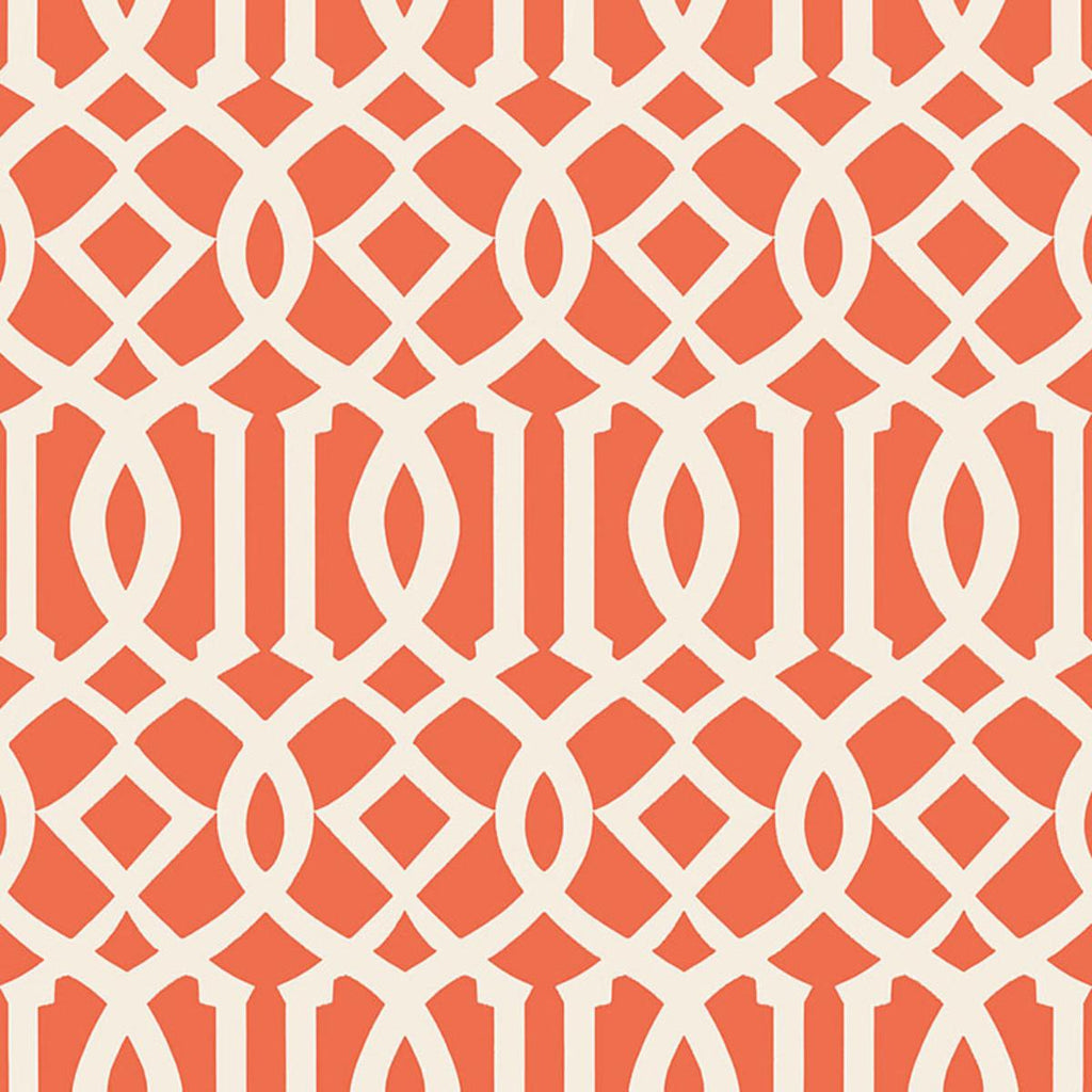 Imperial Trellis Ii Ivory / Mandarin