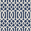 Imperial Trellis Ii Ivory / Navy