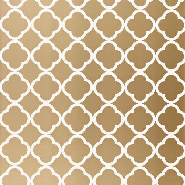Morocco - Antique Gold Wallcovering | Schumacher