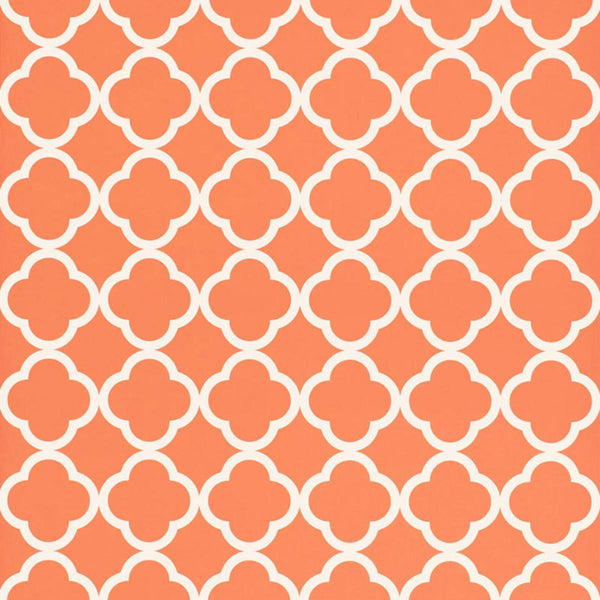 Morocco - Coral Wallcovering | Schumacher