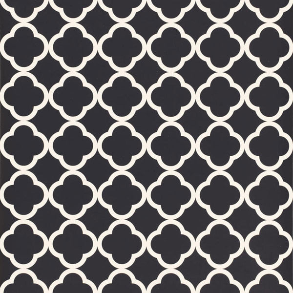 Morocco - Black Wallcovering | Schumacher