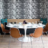 Queen Of Spain Black Room Setting | Schumacher Wallpaper