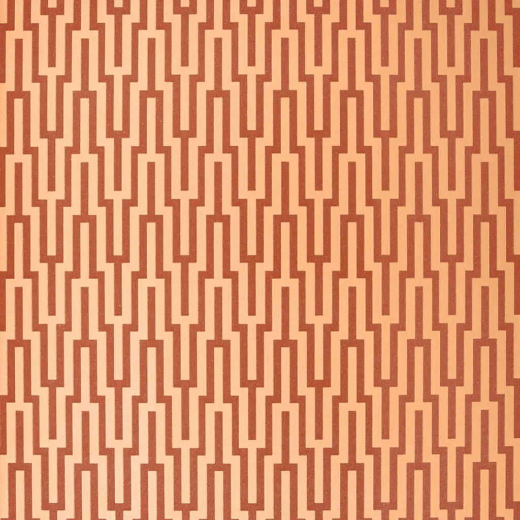 Metropolitan Fret - Amber Wallpapers