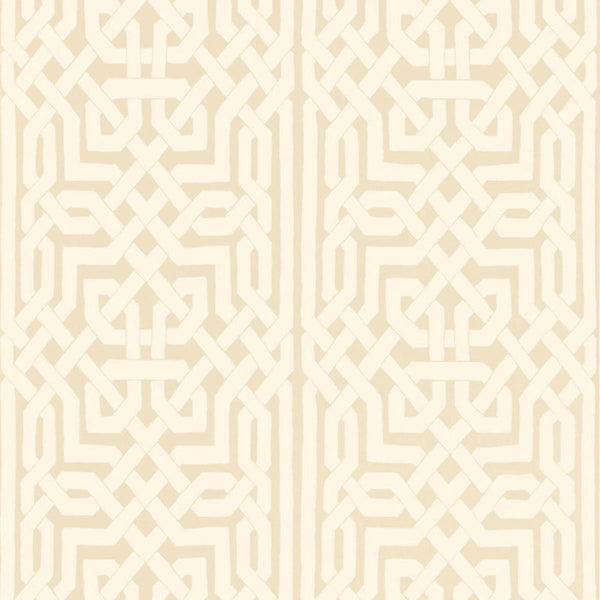Malaga - Flax Wallcovering | Schumacher