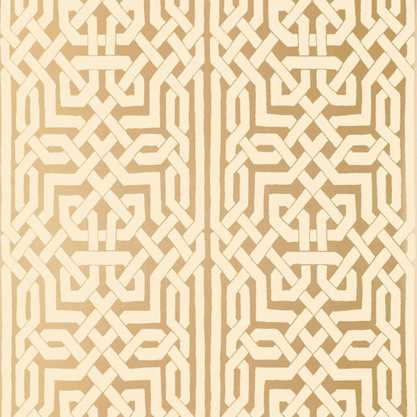 Malaga - Gold Wallcovering | Schumacher