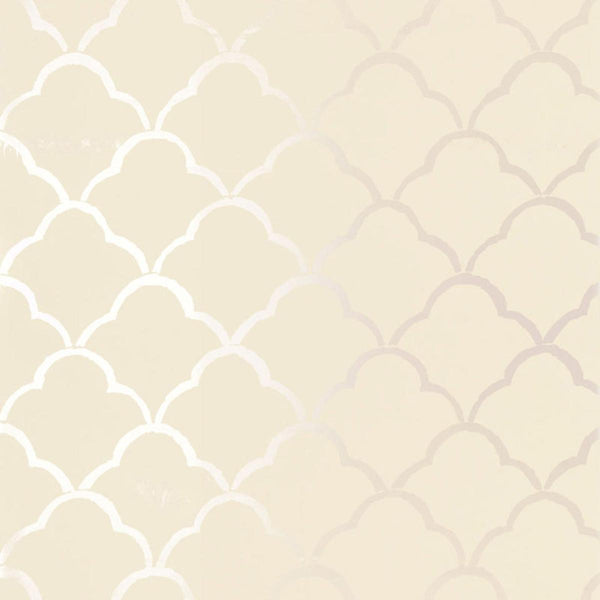 Costa Del Sol - Cream Wallcovering | Schumacher