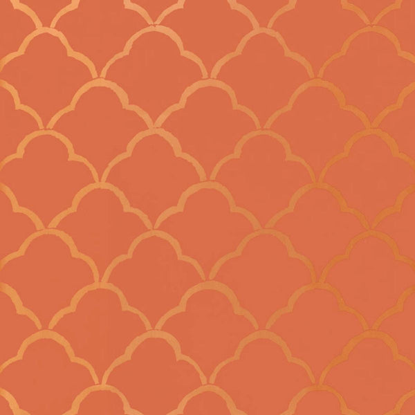 Costa Del Sol - Coral Wallcovering | Schumacher