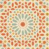Nasrid Palace Mosaic Persimmon