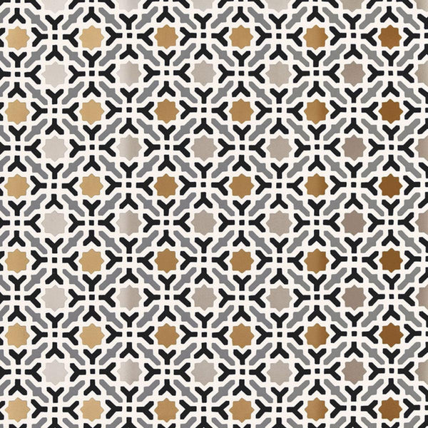 Serallo Mosaic - Mica Wallcovering | Schumacher