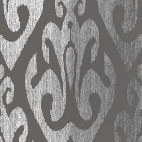Tokat - Graphite Wallcovering | Schumacher